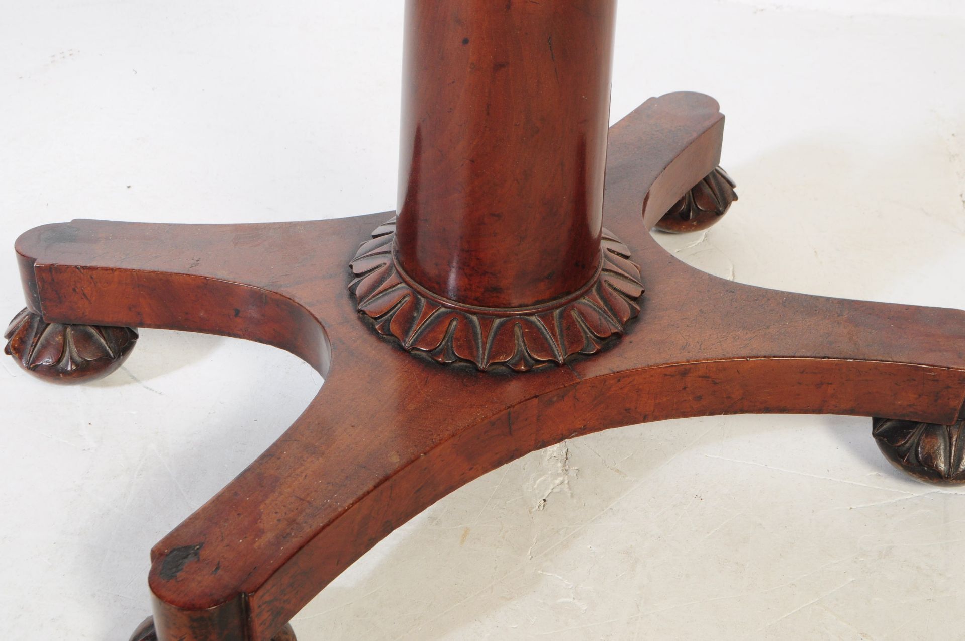 WILLIAM IV MAHOGANY FOLDING CARD TABLE - Image 3 of 7