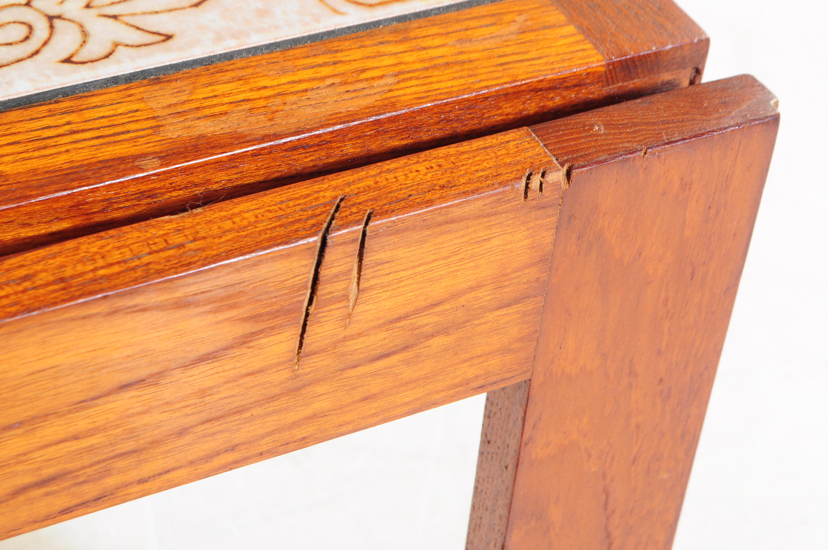 BRITISH MODERN DESIGN - MID CENTURY SIDE TABLE - Image 3 of 4