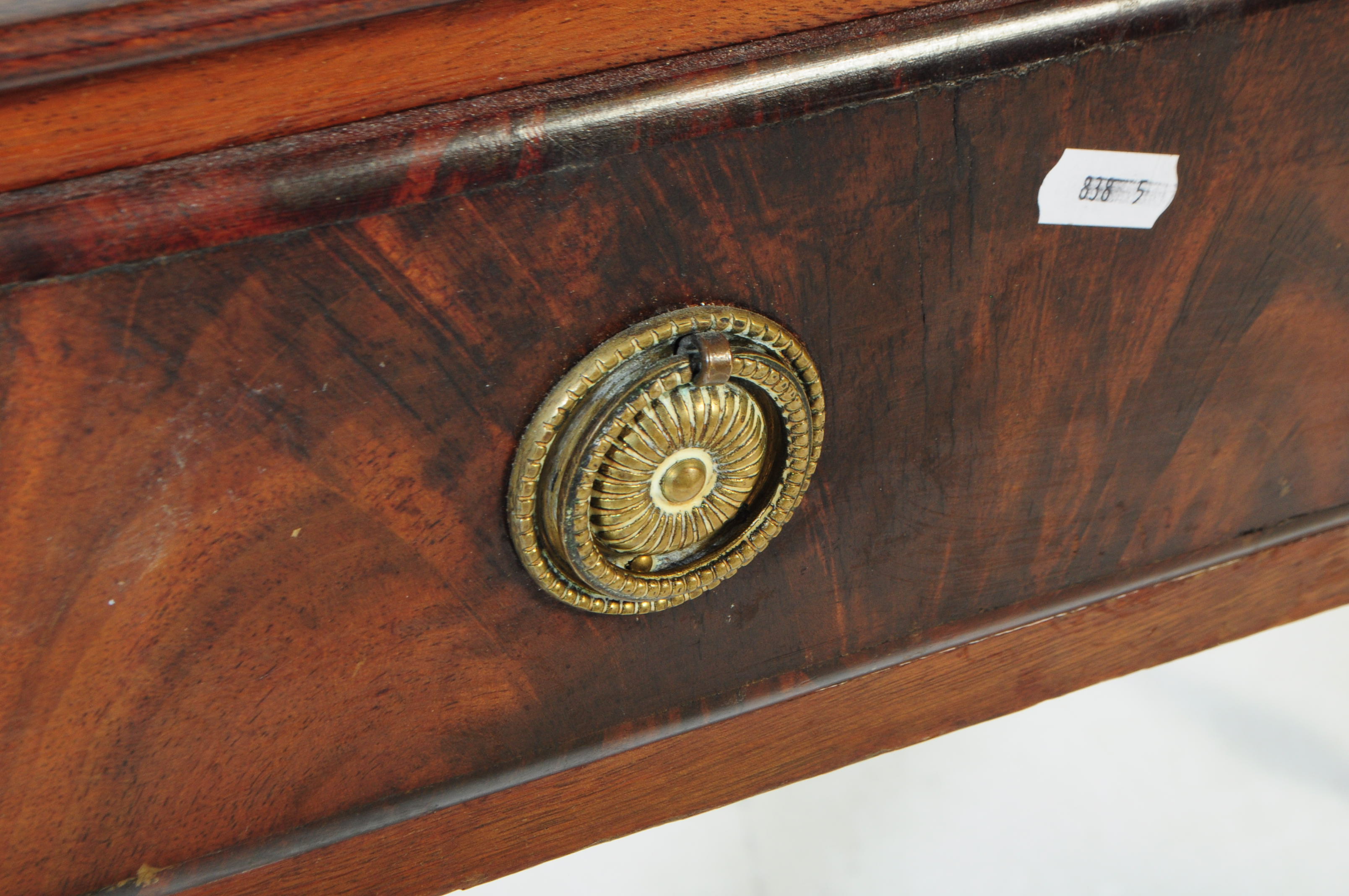 19TH CENTURY MAHOGANY WRITING DESK TABLE - Image 3 of 6