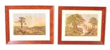 THOMAS BAINES - TWO VINTAGE 20TH CENTURY NATURE PRINTS