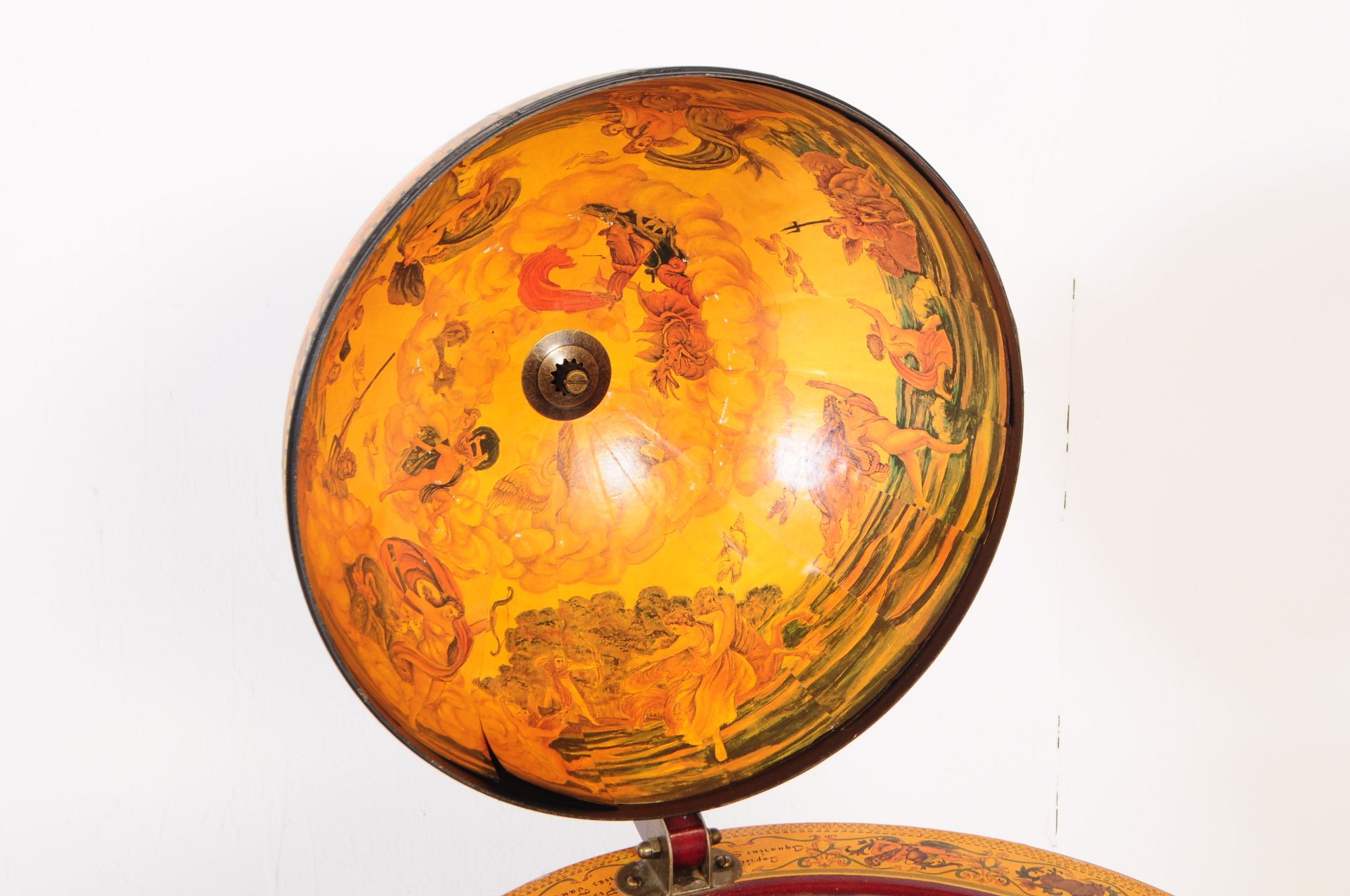 20TH CENTURY ZODIAC GLOBE COCKTAIL CABINET - Image 4 of 7