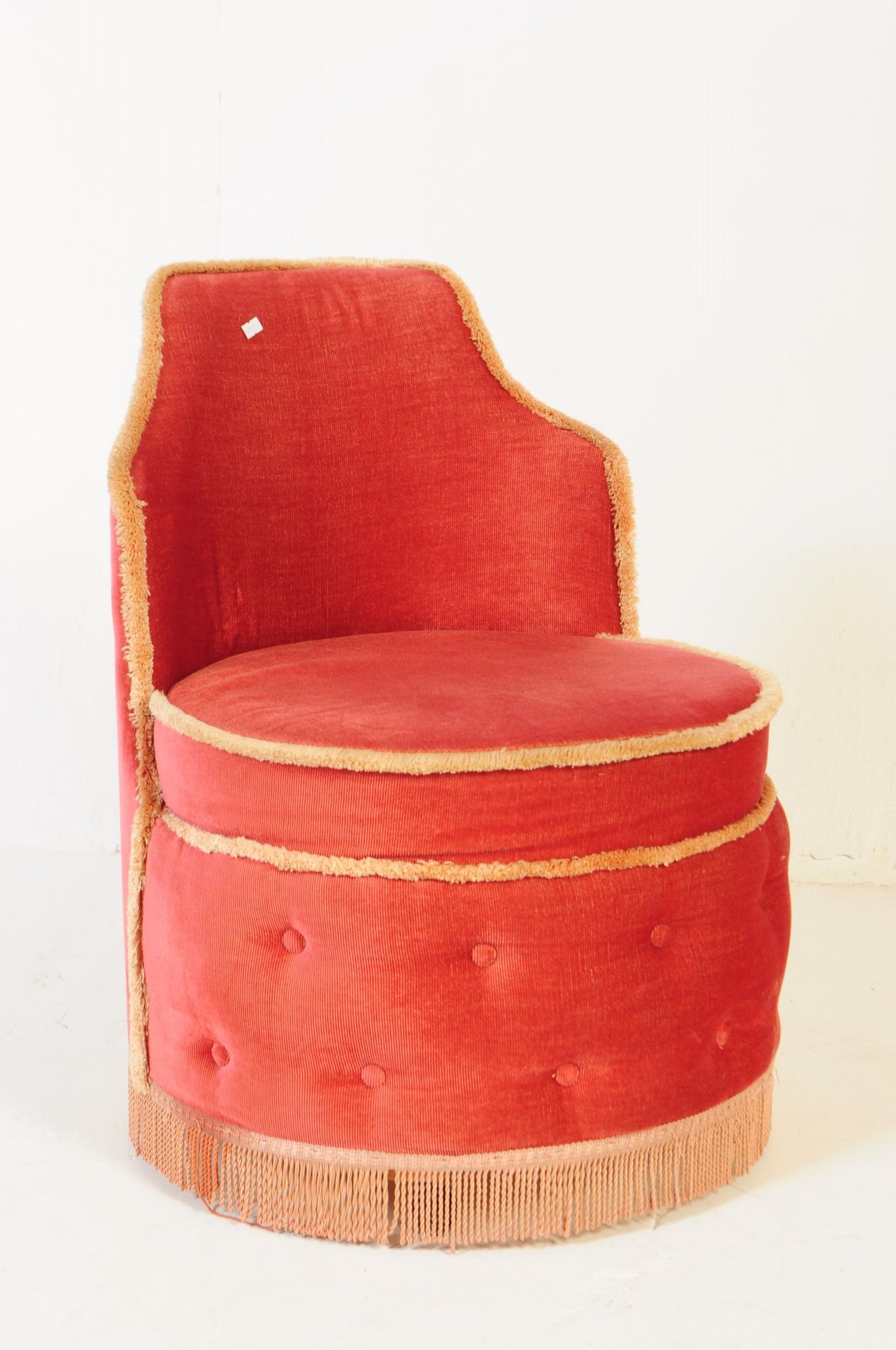 VINTAGE 20TH CENTURY SHERBORNE BOUDOIR LADIES CHAIR - Image 2 of 4