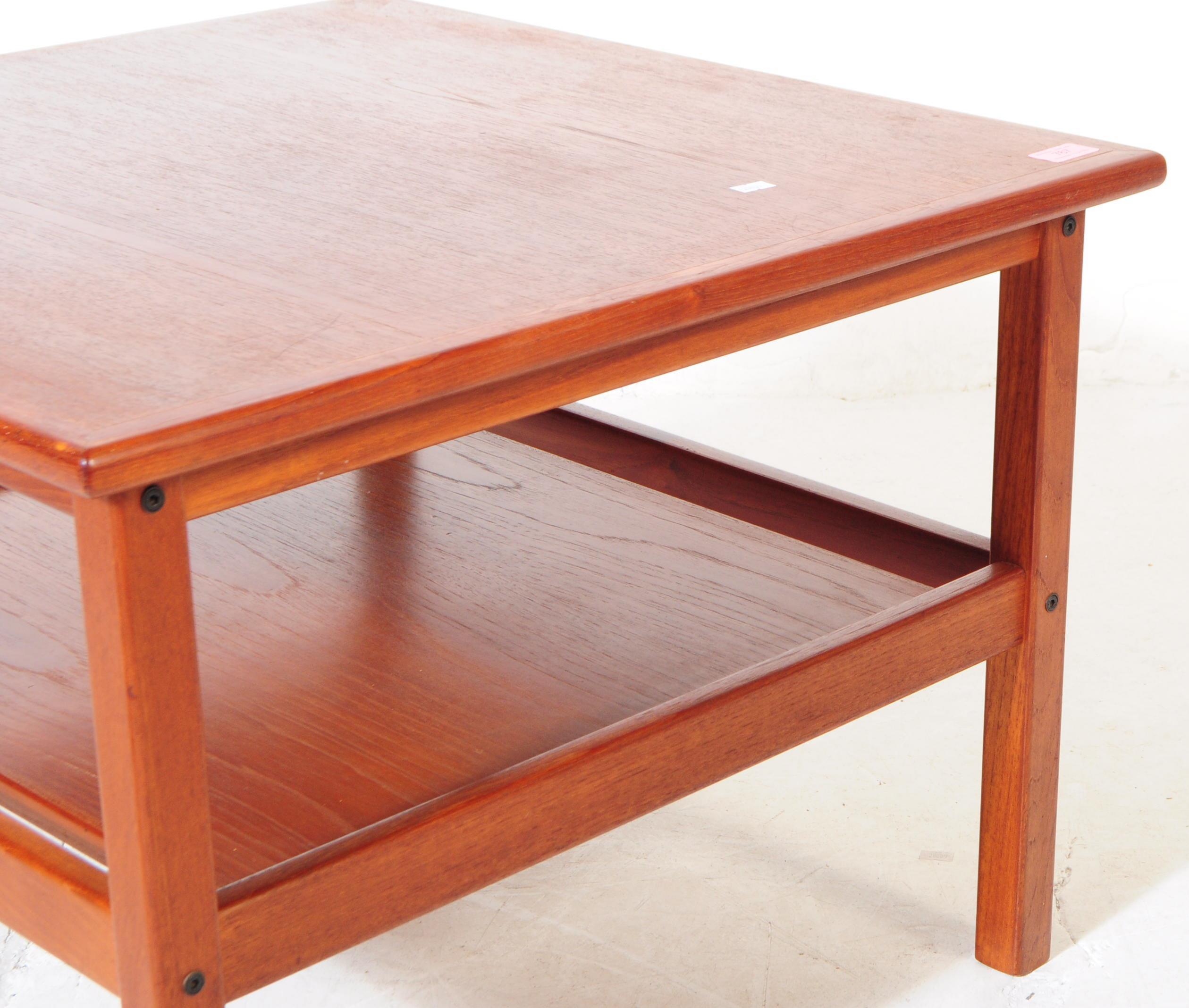 BRITISH MODERN DESIGN - 20TH CENTURY TEAK COFFEE TABLE - Image 3 of 4