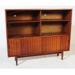 MID CENTURY BEAVER & TAPLEY GLASS DISPLAY CABINET