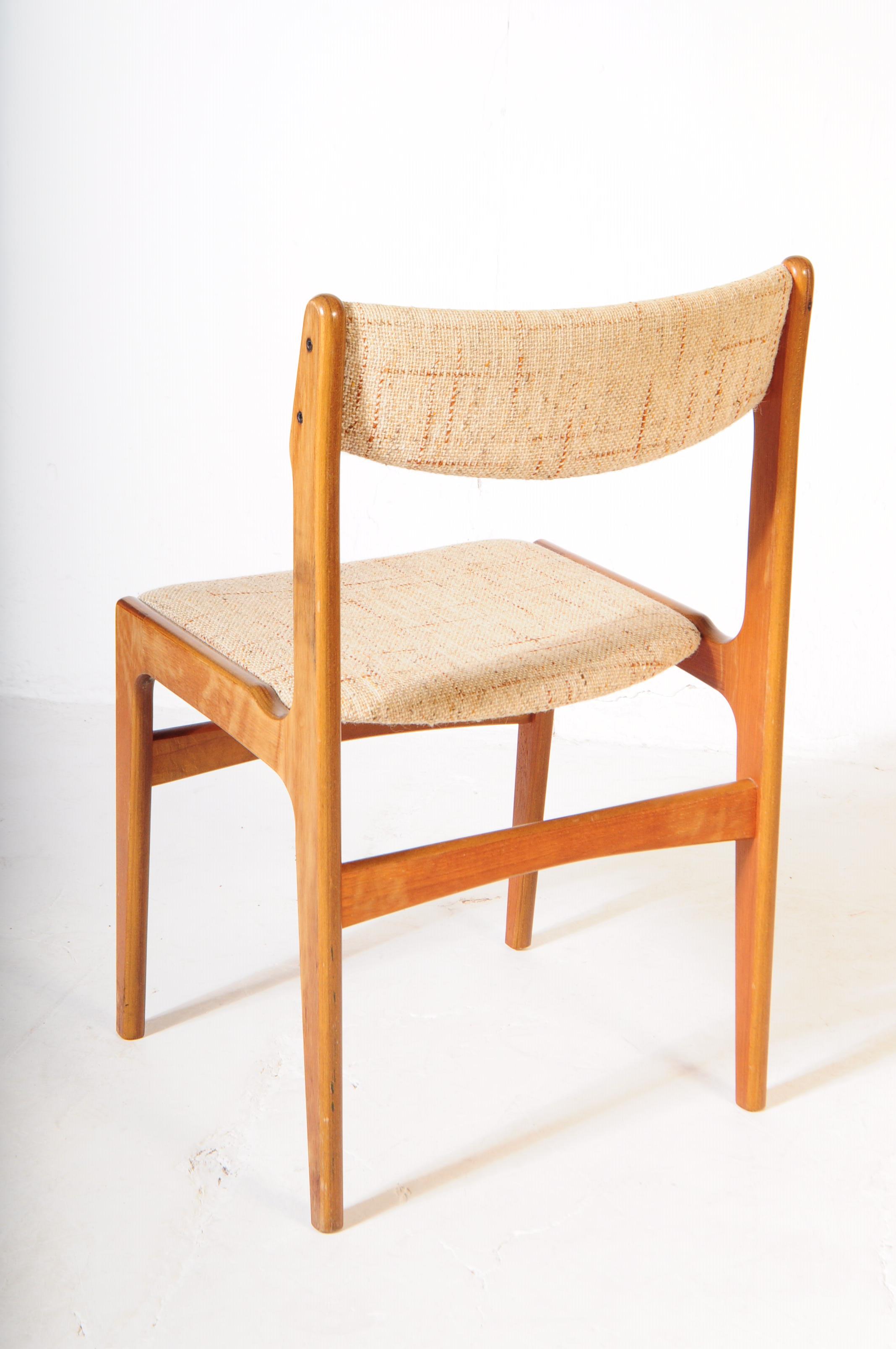 ERIK BUCH - FOUR MID CENTURY TEAK DINING CHAIRS - Image 6 of 7