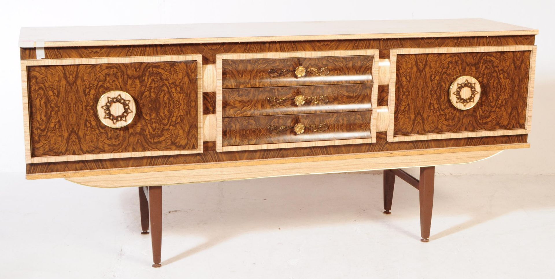 BRITISH MODERN DESIGN - VINTAGE FORMICA SIDEBOARD