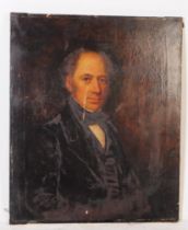 19TH CENTURY VICTORIAN OIL ON CANVAS PORTRAIT