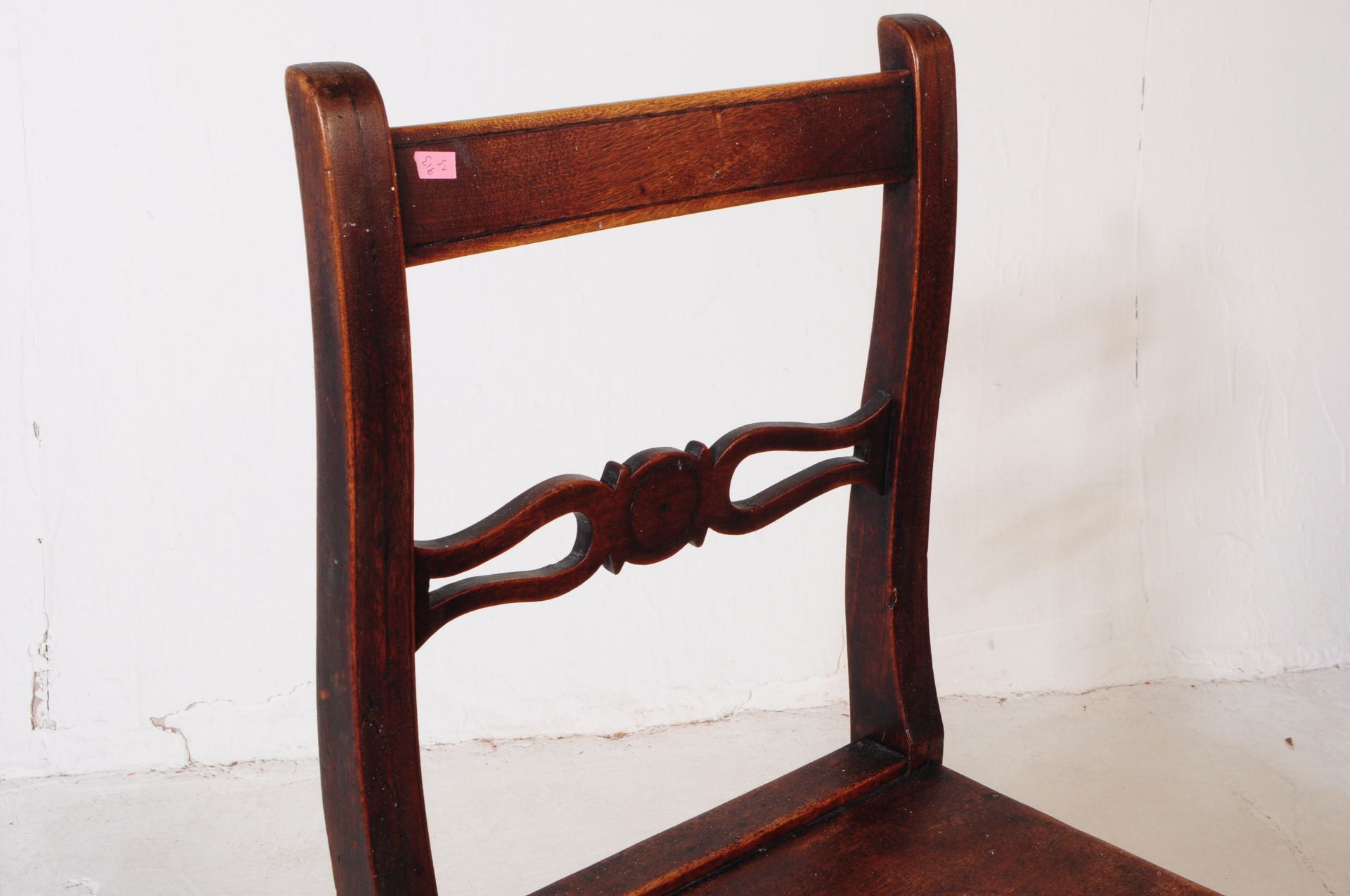 19TH CENTURY NORTH COUNTRY OAK CHAIR & ANOTHER - Image 6 of 11