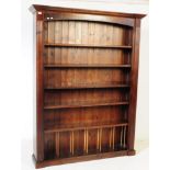 LARGE UPRIGHT VICTORIAN STYLE OPEN FRONT BOOKCASE