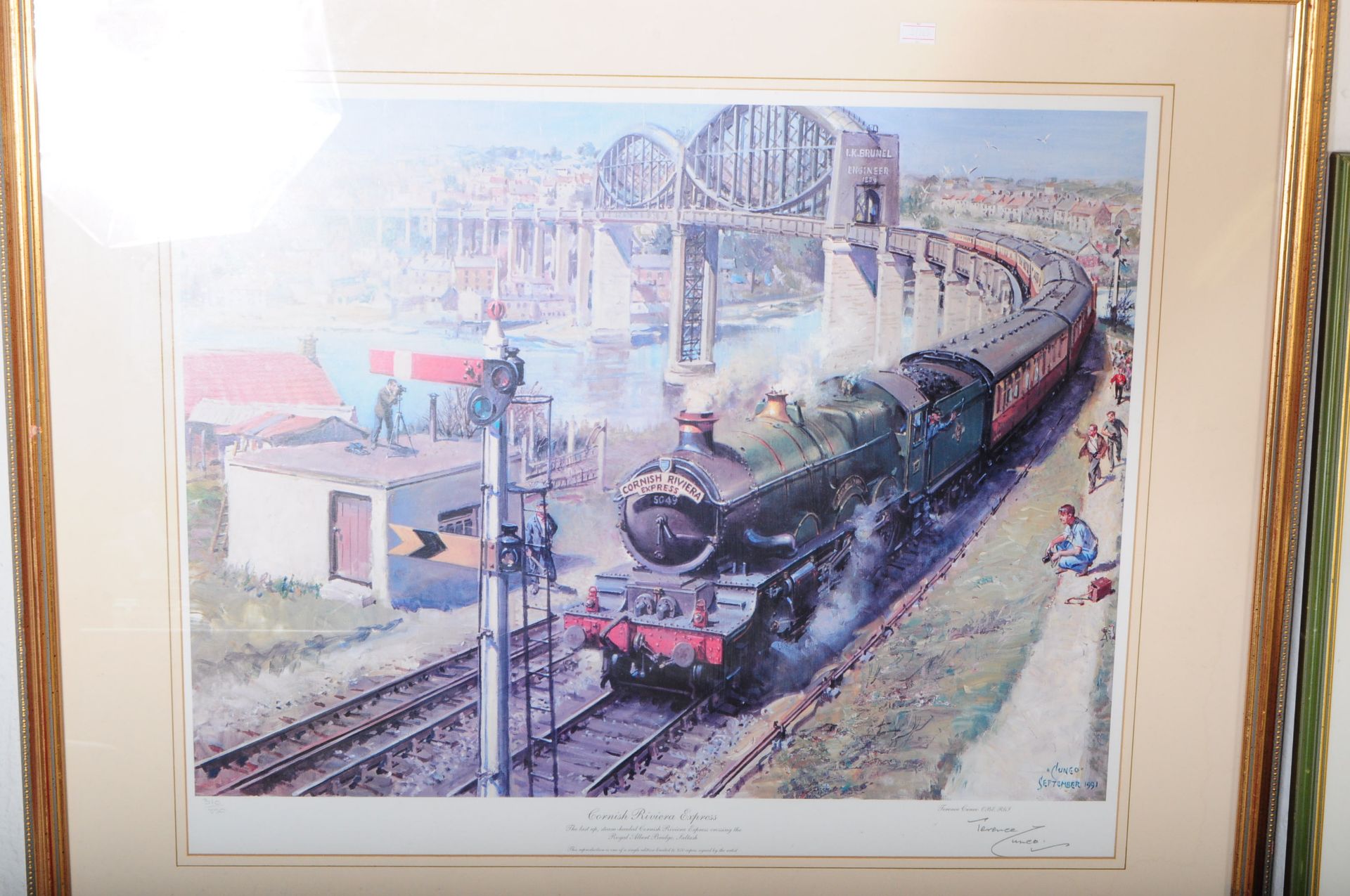 RAILWAY INTEREST - COLLECTION OF SIGNED PRINTS - Image 2 of 5