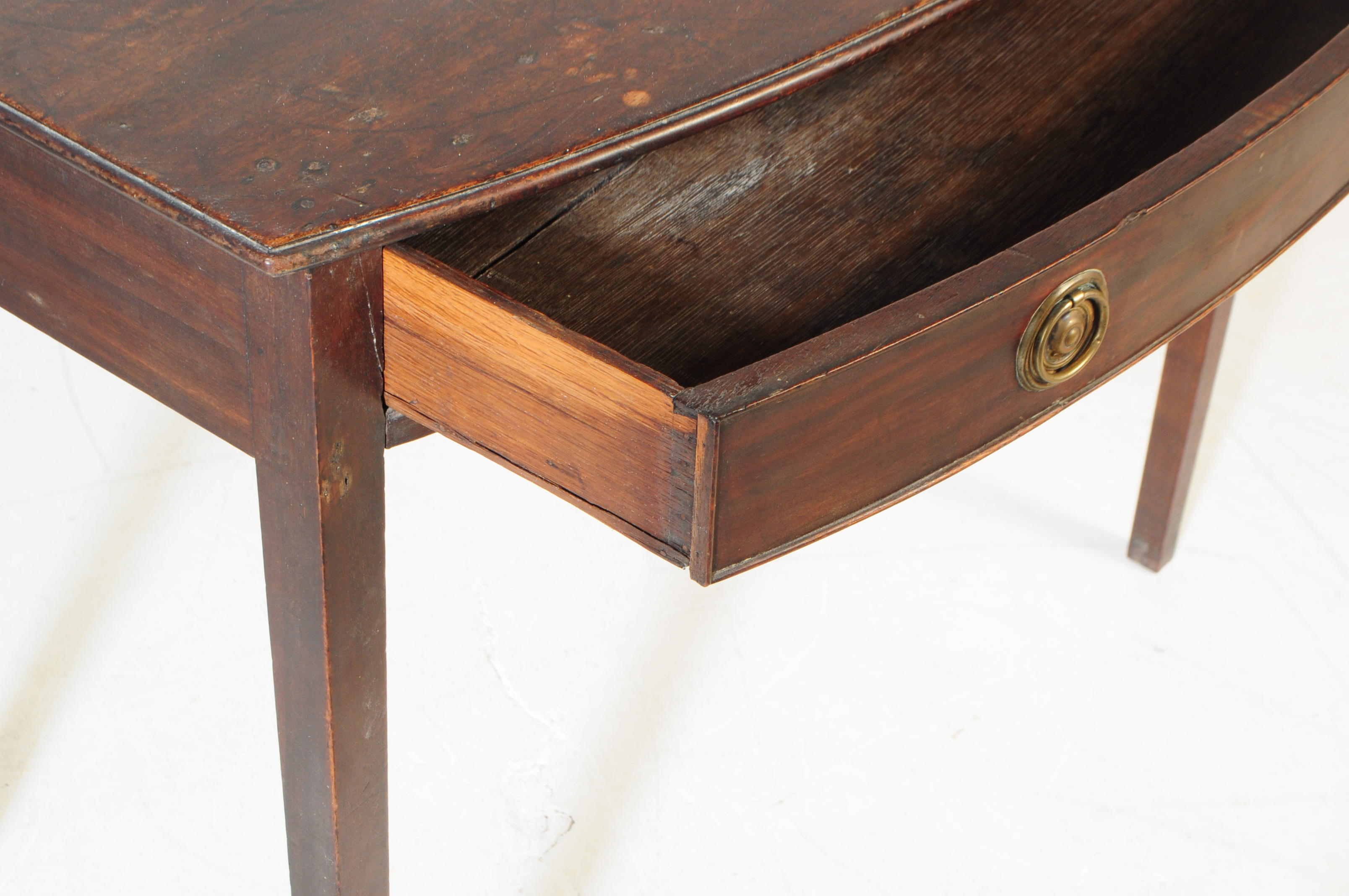 VICTORIAN MAHOGANY HALL TABLE - Image 4 of 6