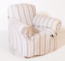 1920S HOWARD & SONS STYLE ARMCHAIR