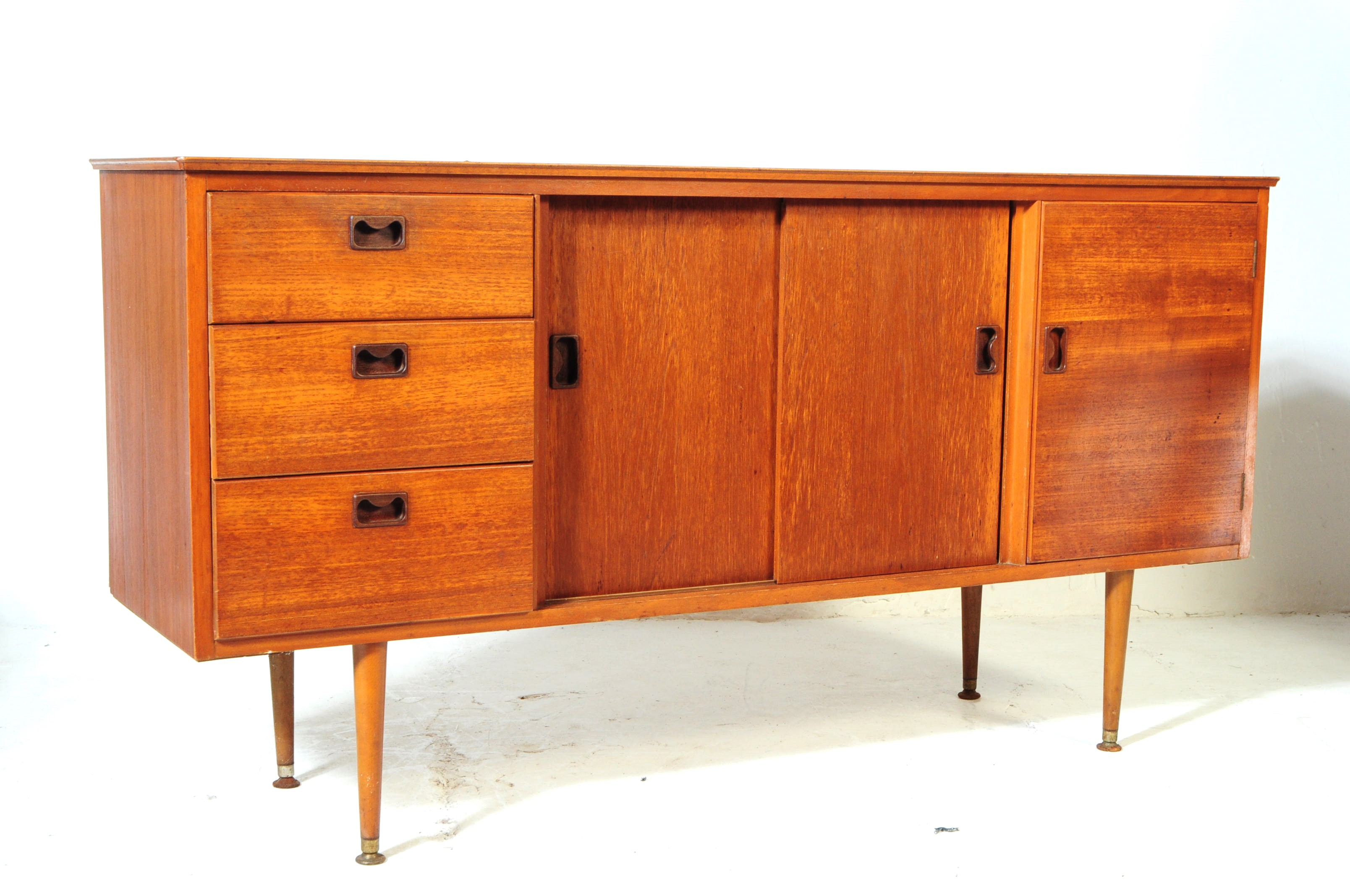 AVALON - MID CENTURY TEAK SIDEBOARD