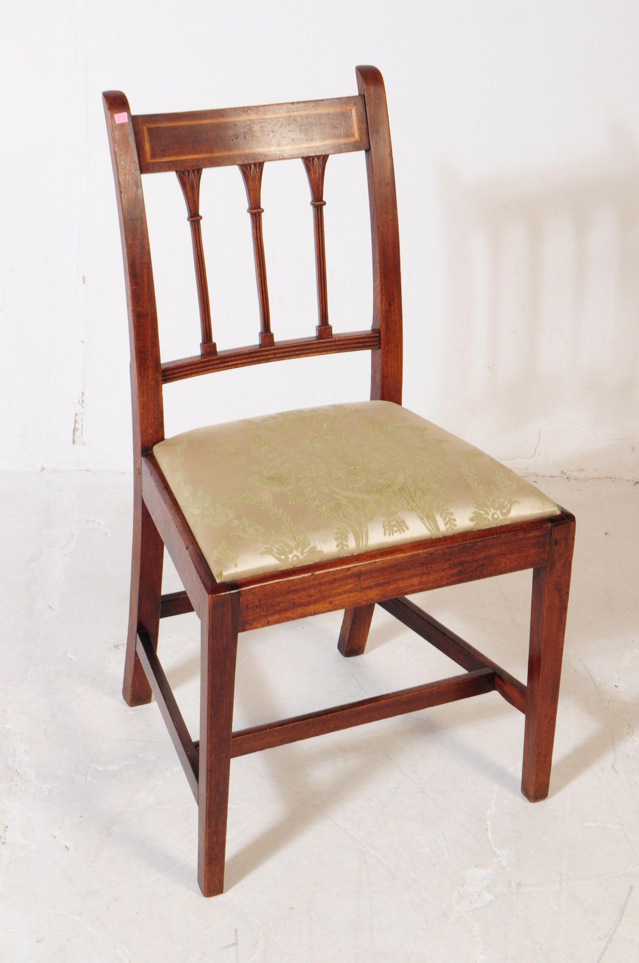 19TH CENTURY NORTH COUNTRY OAK CHAIR & ANOTHER - Image 8 of 11
