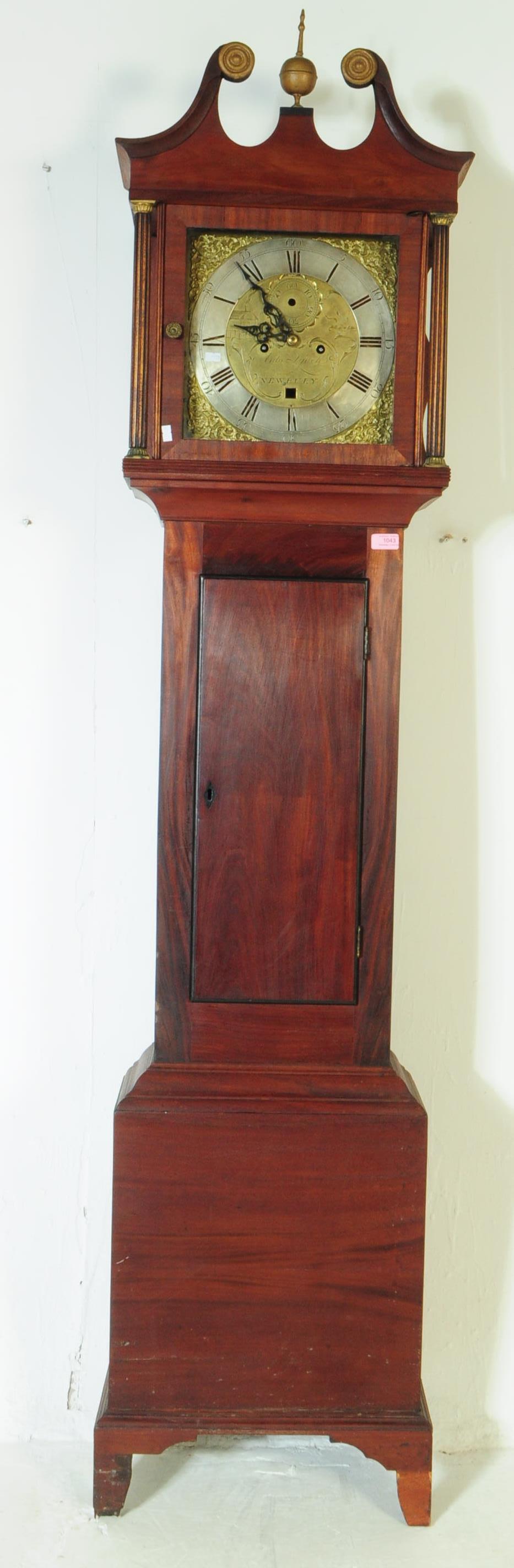 18TH CENTURY LYNCH OF NEWBURY GRANDFATHER CLOCK