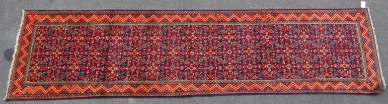 VINTAGE 20TH CENTURY NORTH WEST MALAYA RUNNER RUG