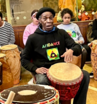 AFRICAN DRUMMING WORKSHOP - NORMAN 'RUBBA' STEPHENSON