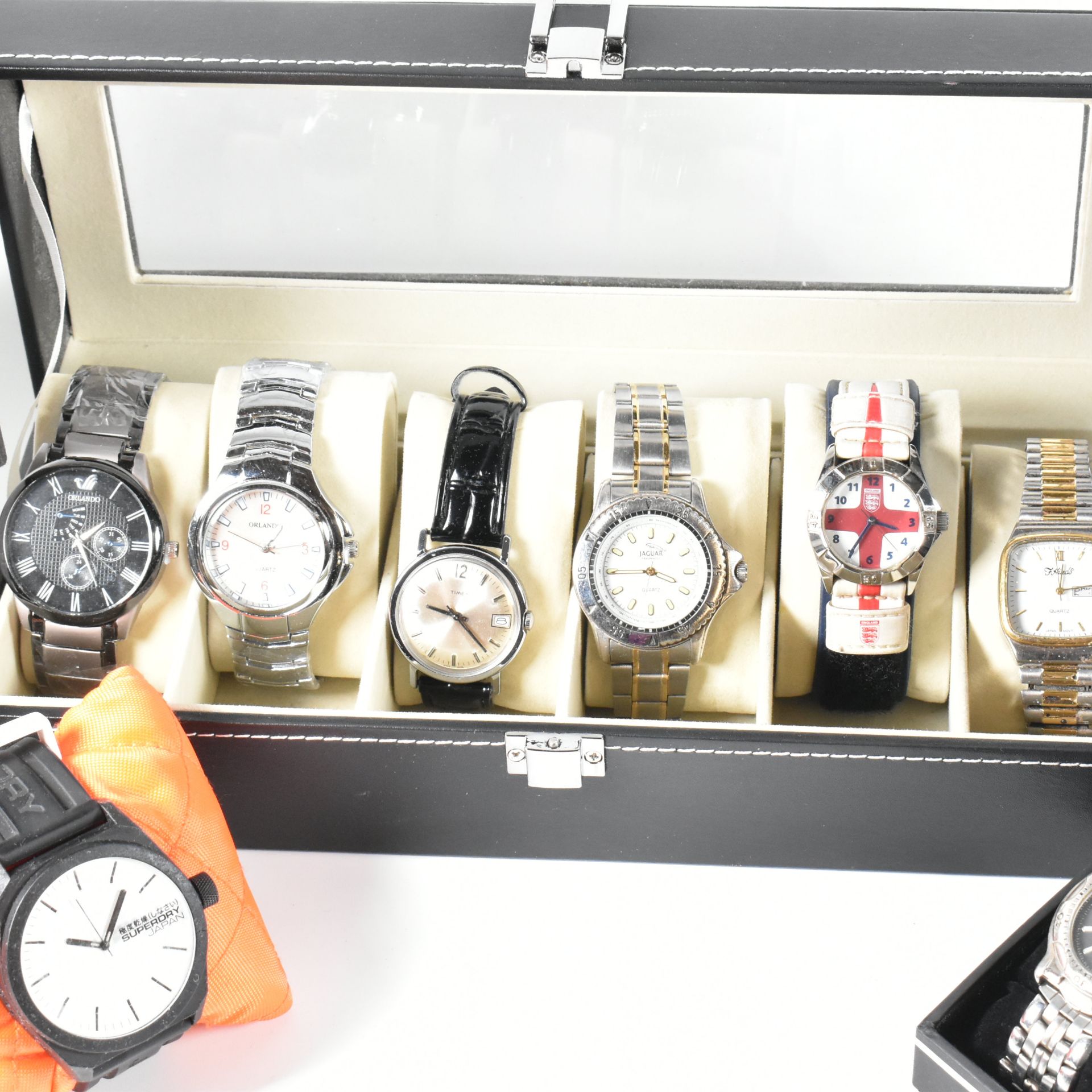 COLLECTION OF VINTAGE & LATER WRIST WATCHES - Image 2 of 10