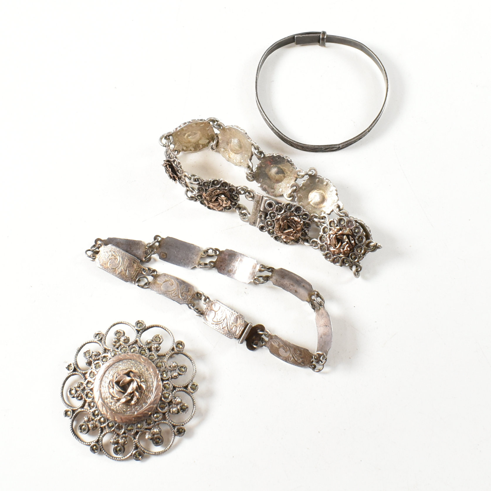 COLLECTION OF 925 SILVER JEWELLERY - Image 6 of 6