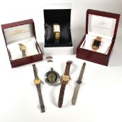 COLLECTION OF WRITWATCHES SEIKO GUCCI ROTARY KLAUS KOBEC