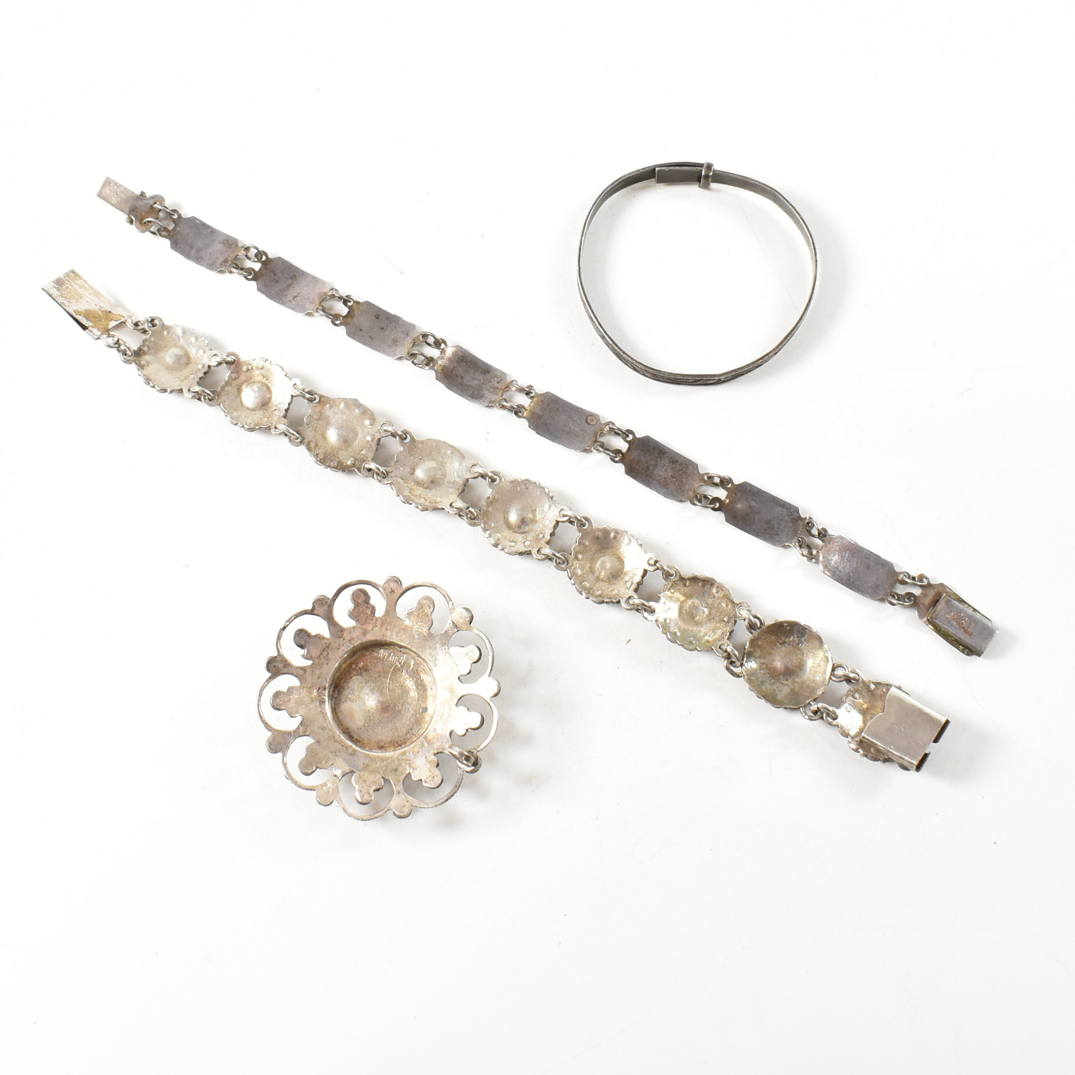 COLLECTION OF 925 SILVER JEWELLERY - Image 4 of 6