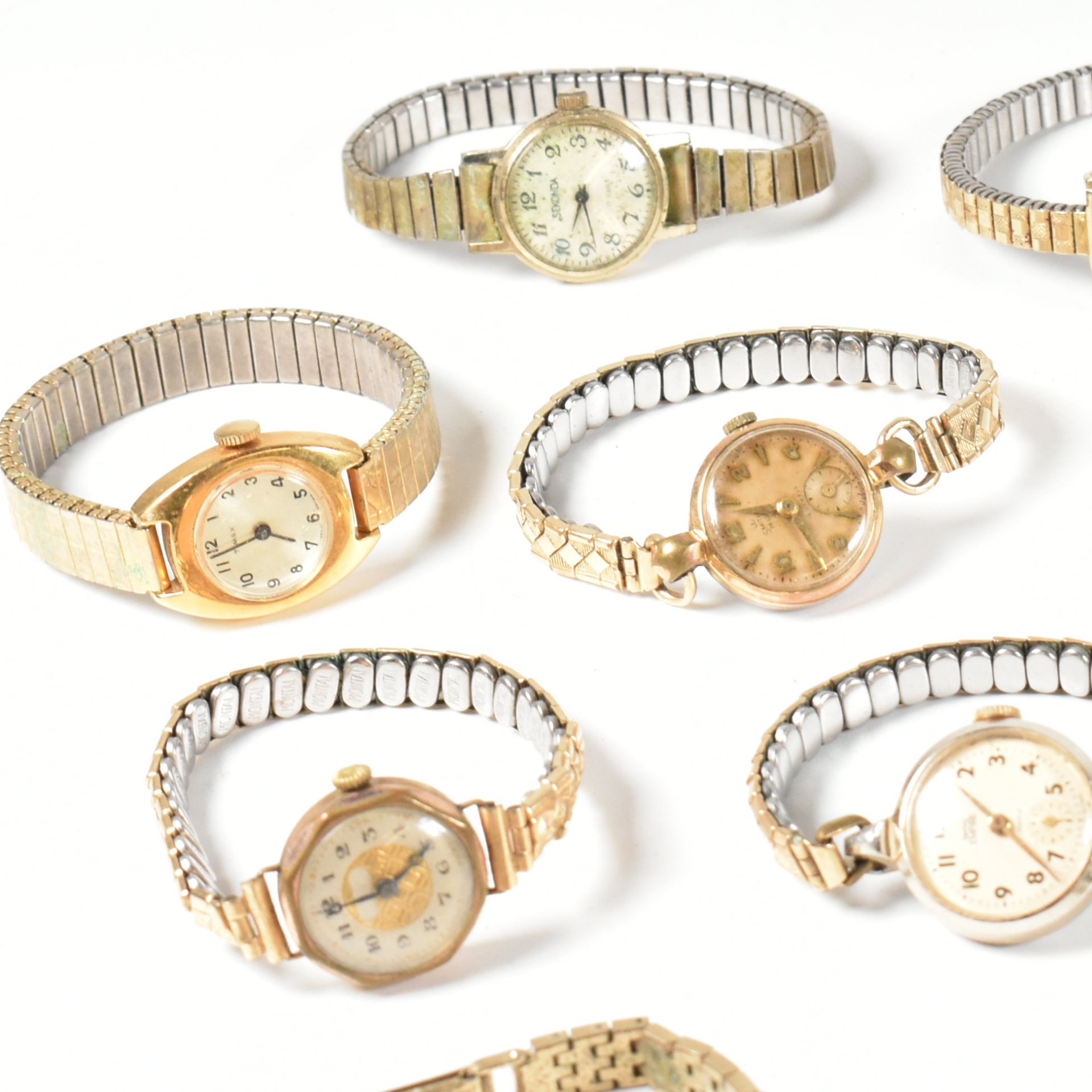 COLLECTION OF VINTAGE & LATER STRETCH COCKTAIL WATCHES - Image 3 of 11