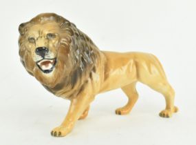 BESWICK - VINTAGE 20TH CENTURY CERAMIC LION FIGURINE