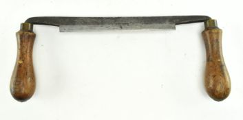 CARPENTRY & WOODWORK - 19th CENTURY IBBOTSON DRAWKNIFE