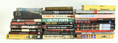 BOXING INTEREST. COLLECTION OF HARDBACK REFERENCE BOOKS