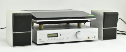 ACOUSTIC SOLUTIONS SP101 AMPLIFIER, RECORD PLAYER & DECK