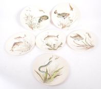 JOHNSON BROTHERS FISH DESIGN PLATE - FULL SET OF SIX