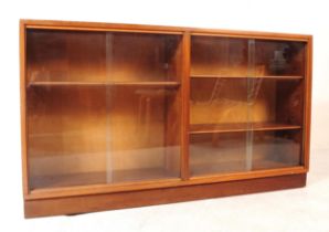 INGLESANTS - MID 20TH CENTURY DOUBLE TWIN DOOR DISPLAY CABINET