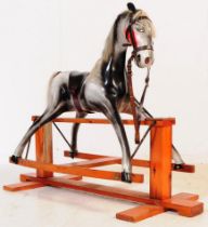 VINTAGE 20TH CENTURY CHILD'S ROCKING HORSE