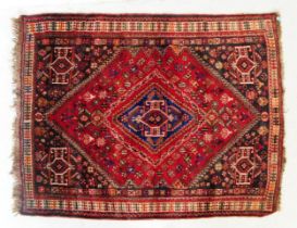 EARLY 20TH CENTURY SOUTH WEST PERSIAN QASHQAI RUG