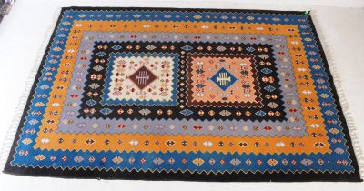 LATE 20TH CENTURY TURKOMAN INFLUENCED RUG