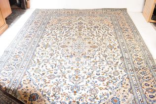 LARGE CENTRAL PERSIAN KASHAN CARPET