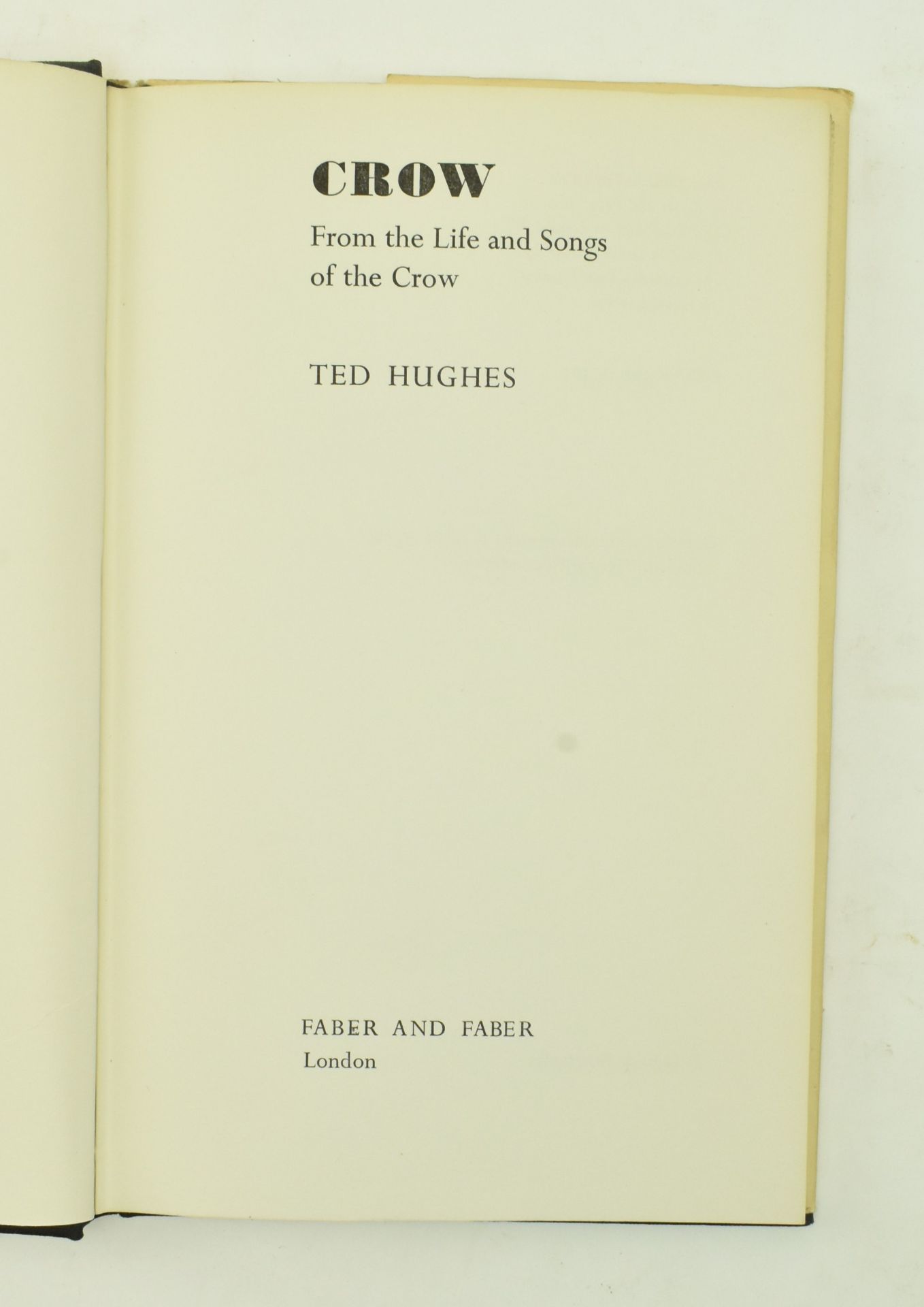 SYLVIA PLATH & TED HUGHES. FOUR MODERN POETRY COLLECTIONS - Bild 8 aus 11