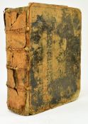 1615 GENEVA BREECHES SHE BIBLE IN ORIG. LEATHER