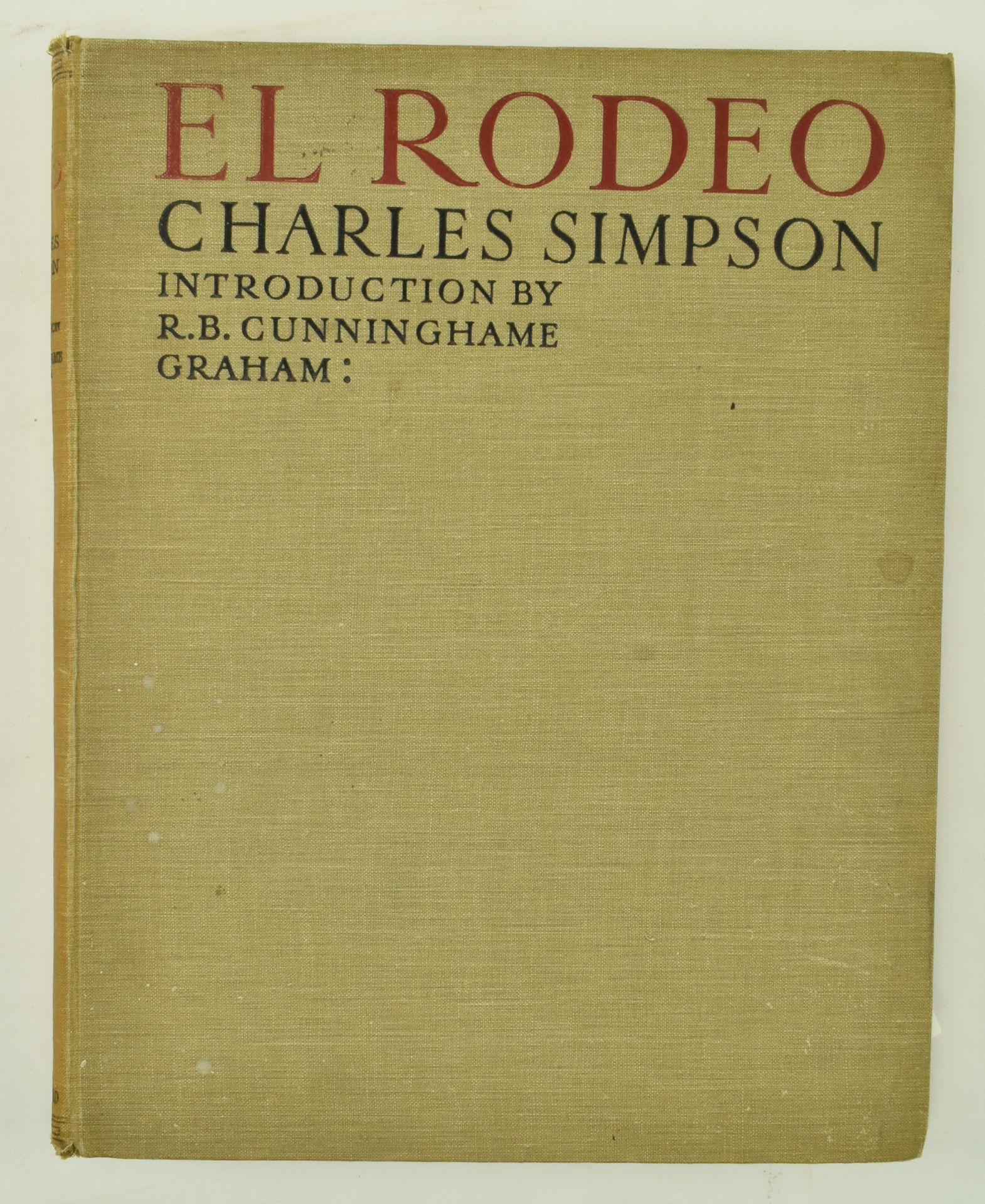 CHARLES SIMPSON R. I. SIGNED BOOK, INK SKETCH & ONE OTHER - Image 9 of 15