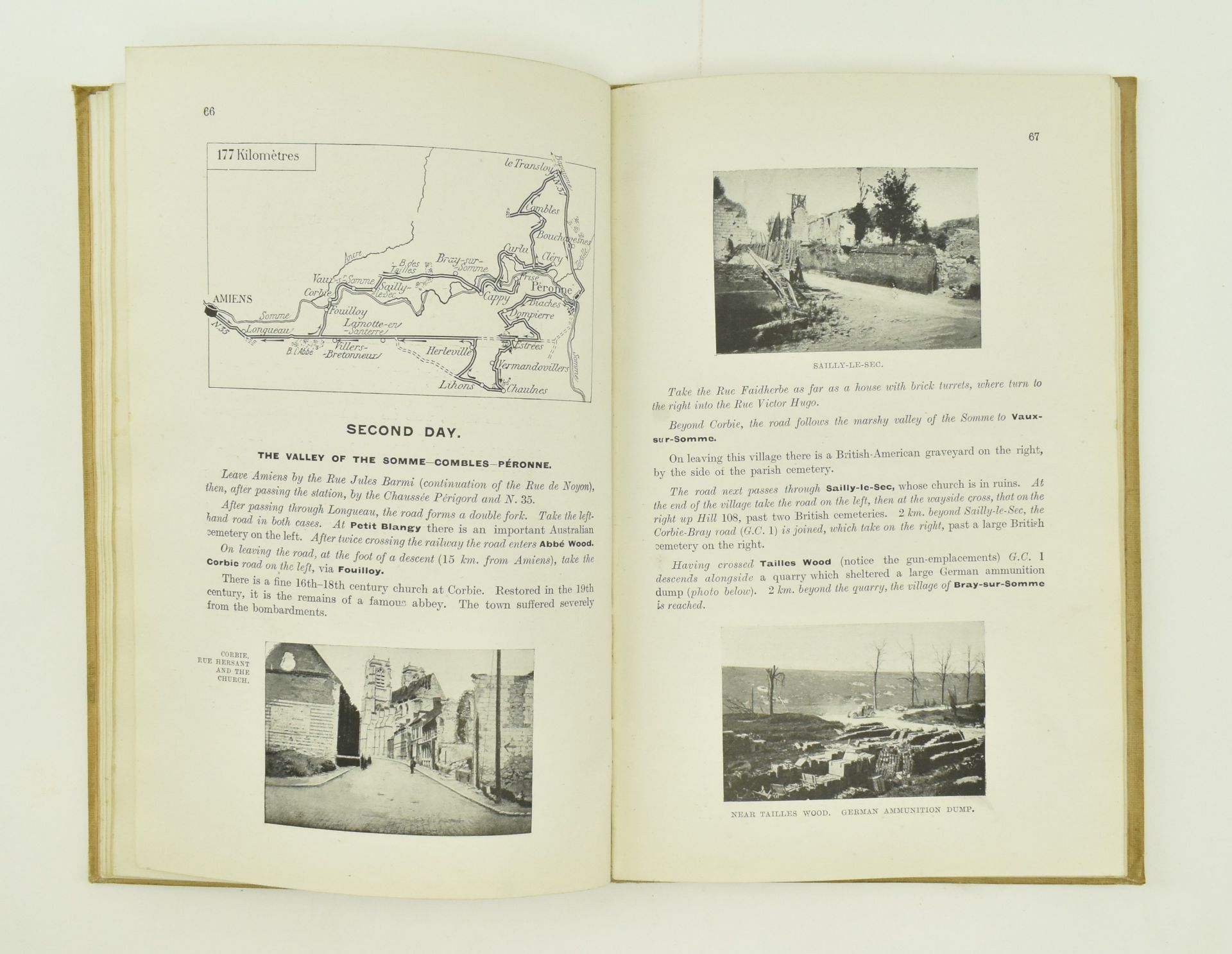 WW1 HISTORY. 11 ILLUSTRATED MICHELIN GUIDES TO THE BATTLEFIELDS - Image 15 of 16