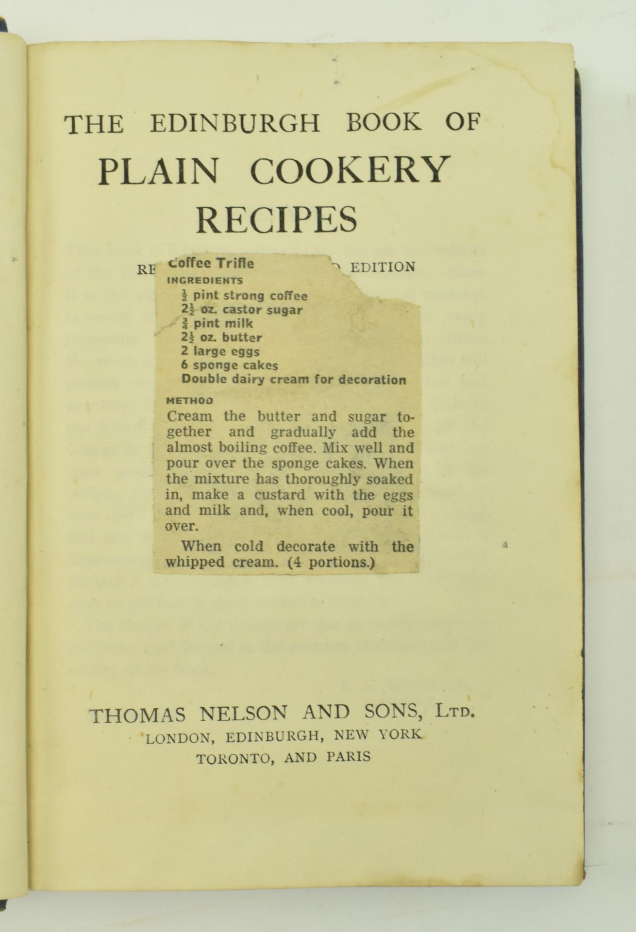 FIVE EDWARDIAN COOKERY & RELATED HOUSEWORK BOOKS - Image 8 of 14