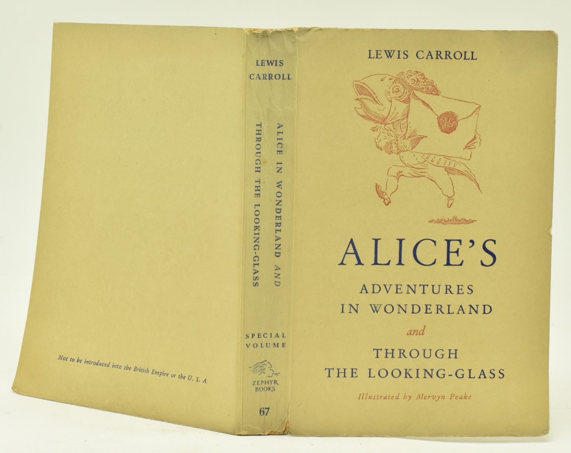 PEAKE, MERVYN. 1946 ALICE'S ADVENTURES THROUGH WONDERLAND - Image 3 of 9