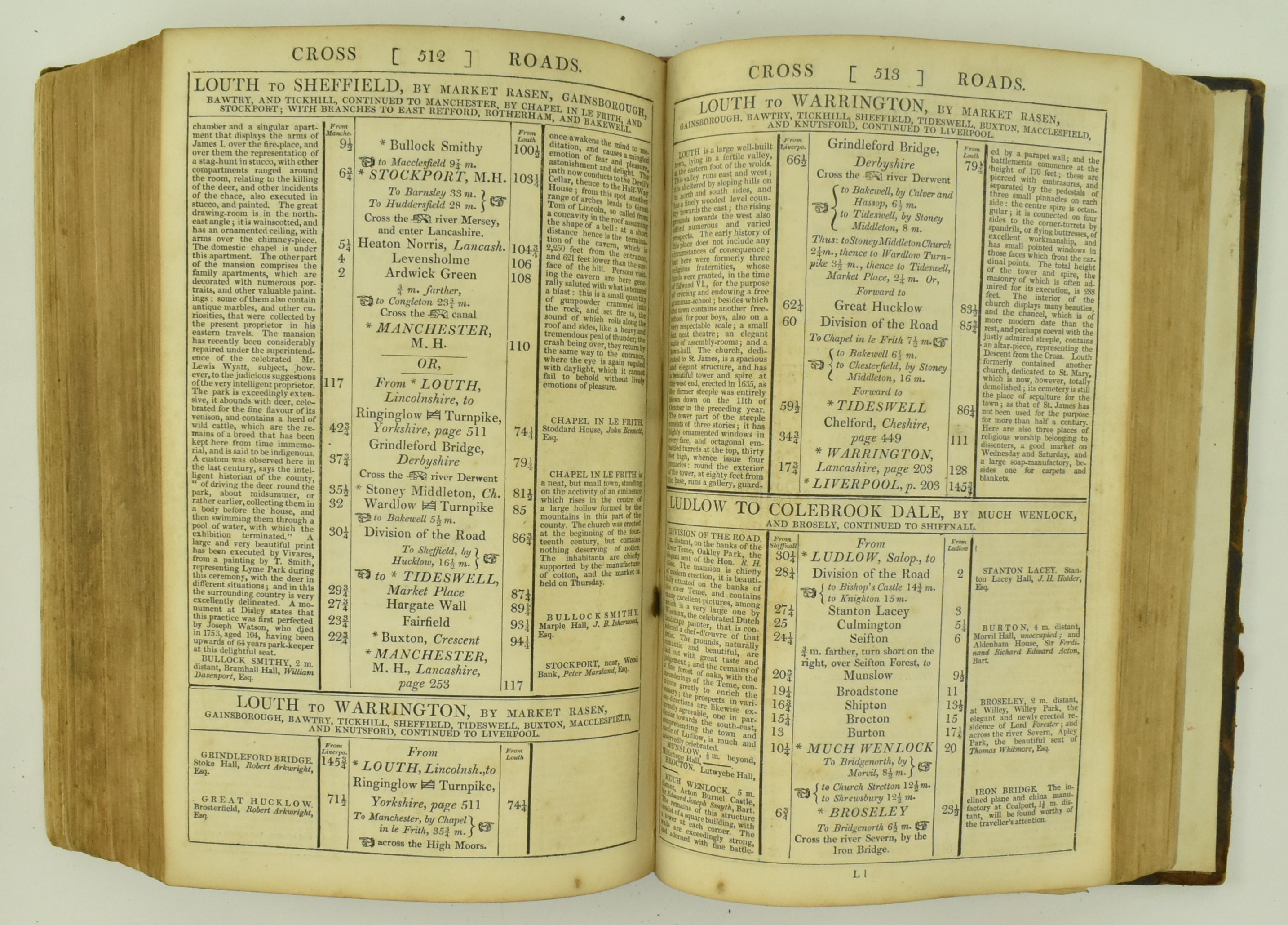 1826 PATERSON'S ROADS, EIGHTEENTH EDITION WITH MAPS - Image 6 of 7