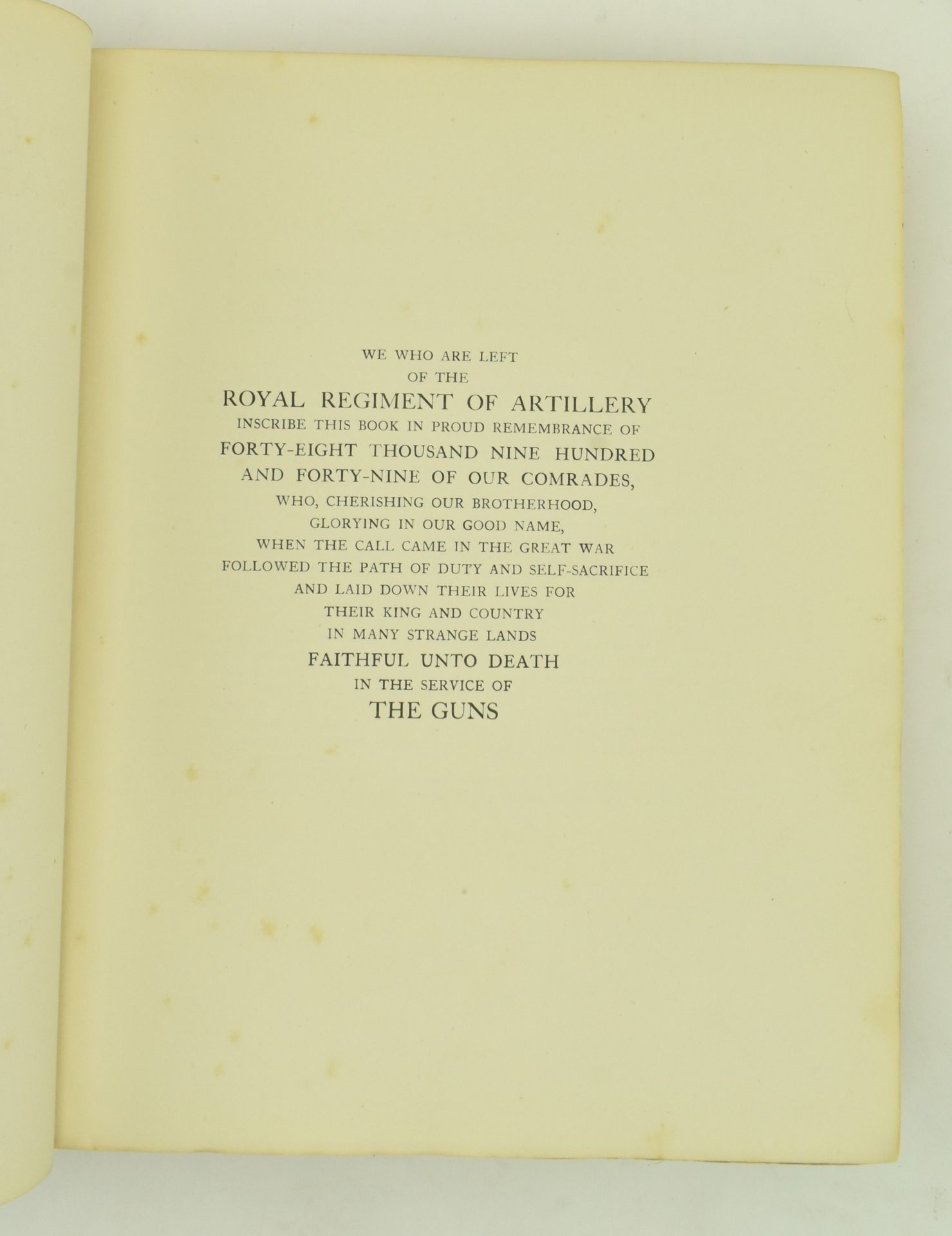 1920 THE ROYAL ARTILLERY WAR COMMEMORATION BOOK & ANOTHER - Bild 4 aus 12
