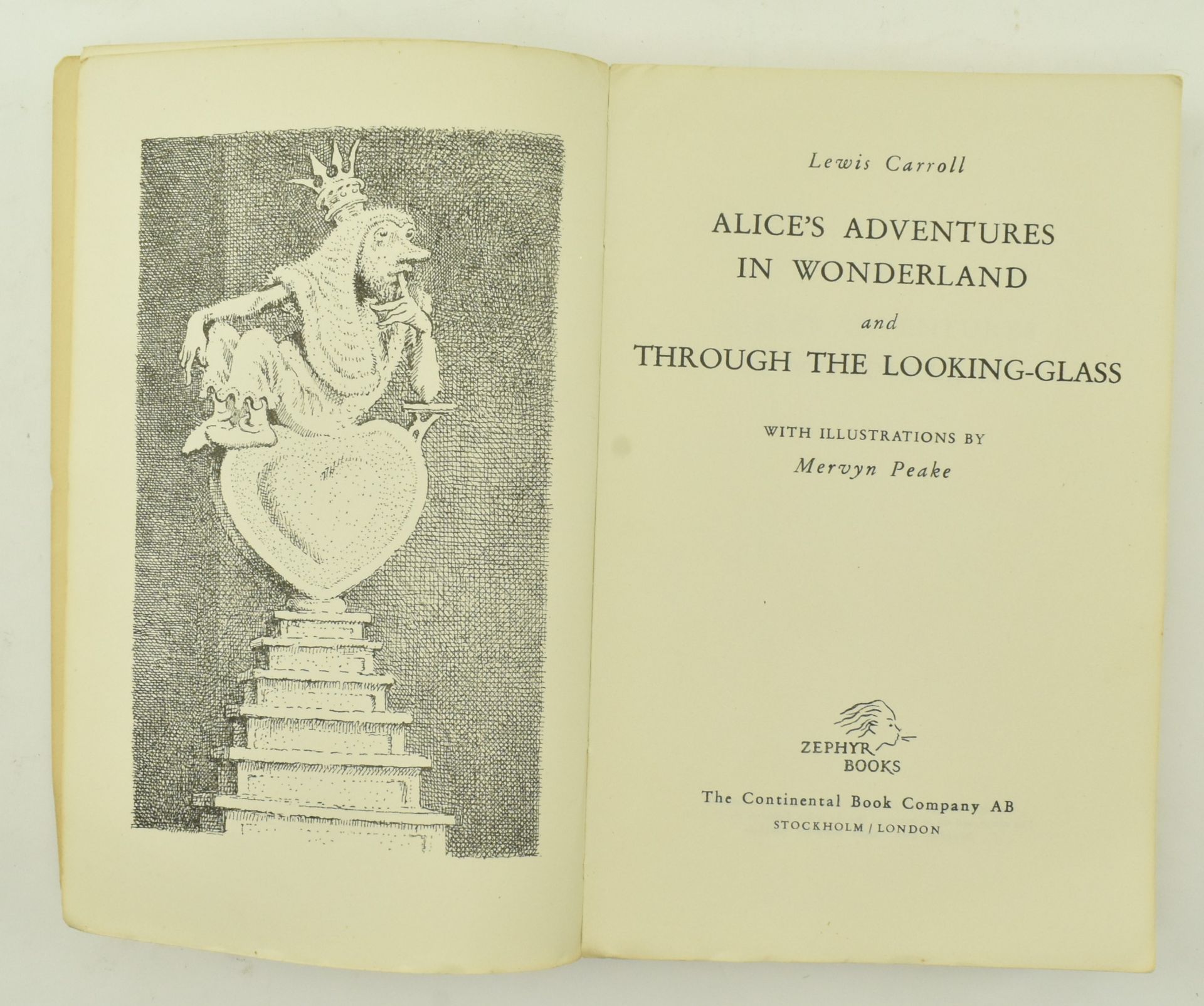 PEAKE, MERVYN. 1946 ALICE'S ADVENTURES THROUGH WONDERLAND - Image 4 of 9