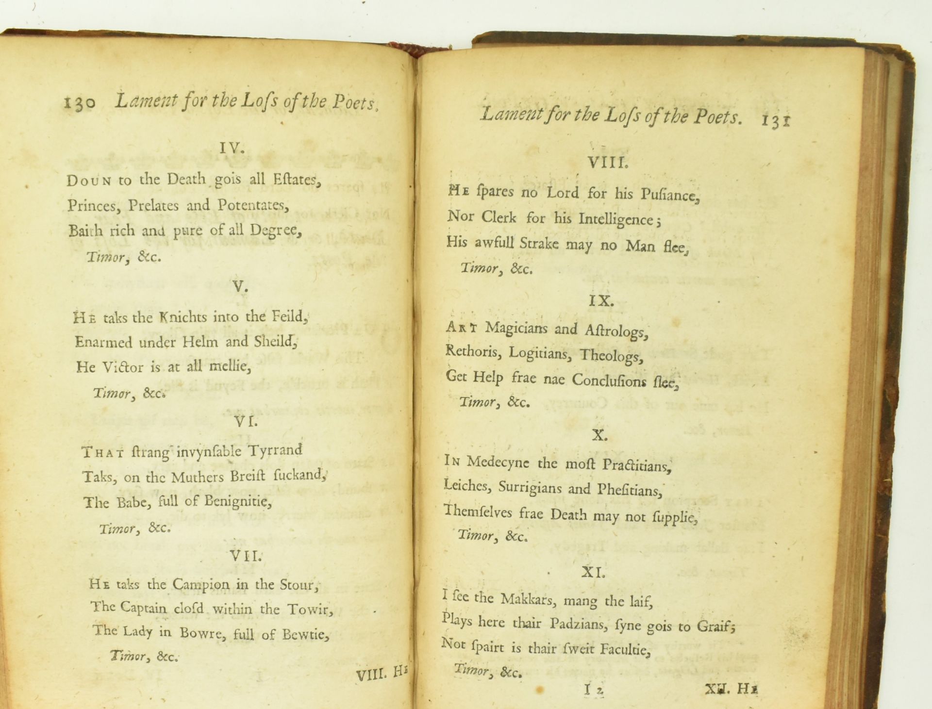 RAMSAY, ALLAN. 1724 THE EVER GREEN COLLECTION OF SCOTS POEMS - Image 4 of 9