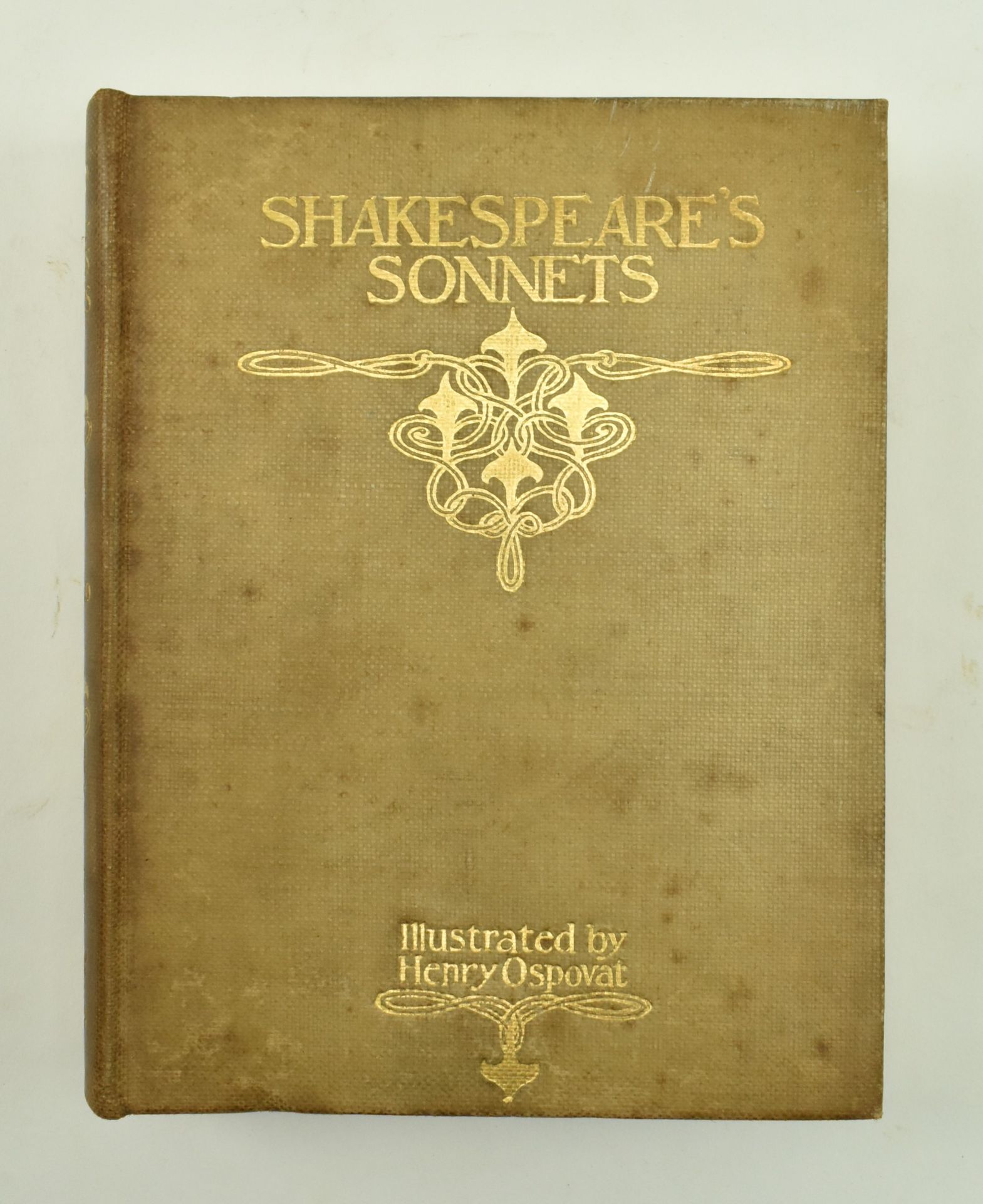 1899 SHAKESPEARE'S SONNETS ILLUSTRATED HENRY OSPOVAT - Image 8 of 8