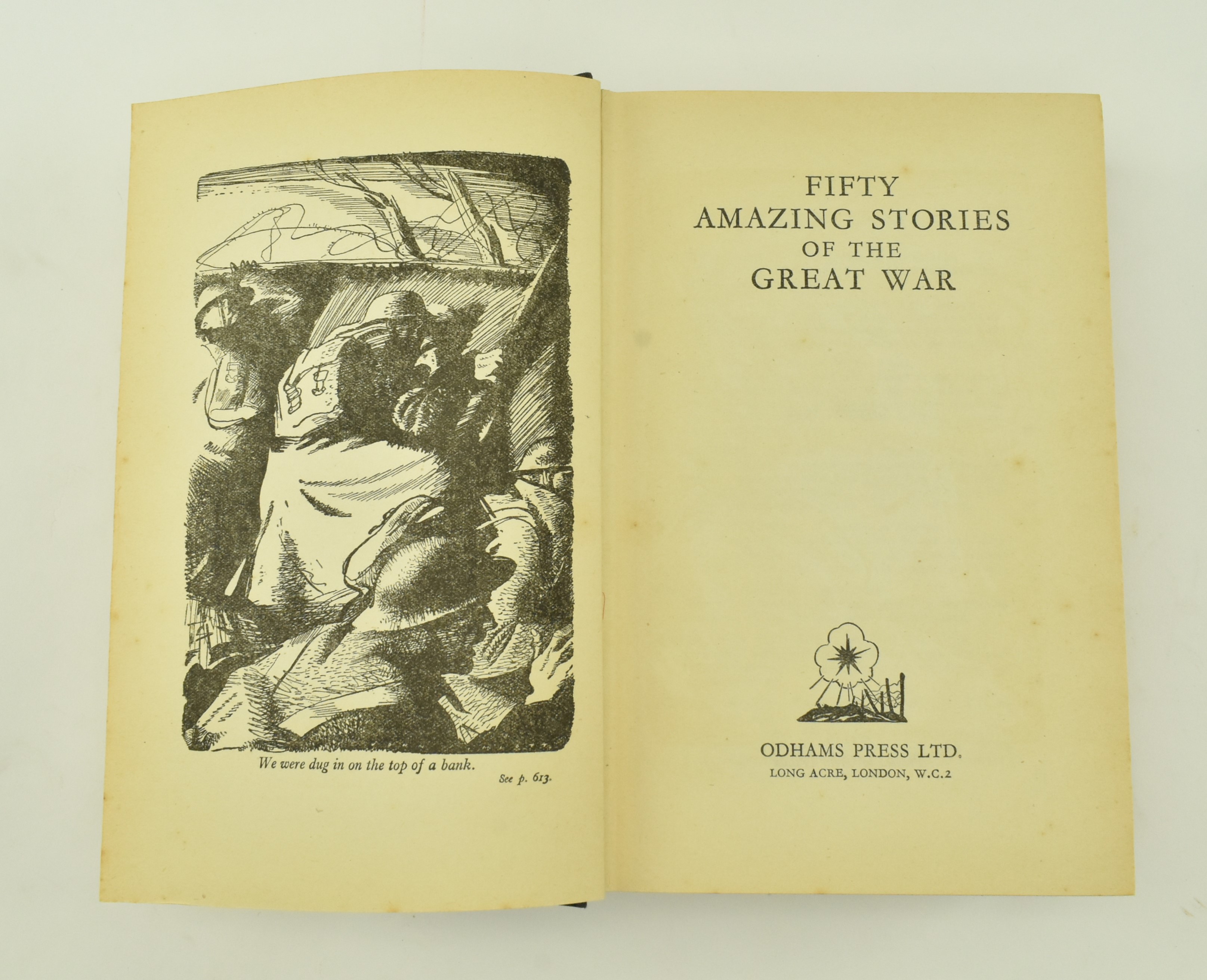 MILITARY INTEREST. COLLECTION OF BOOKS ON THE FIRST WORLD WAR - Image 8 of 10