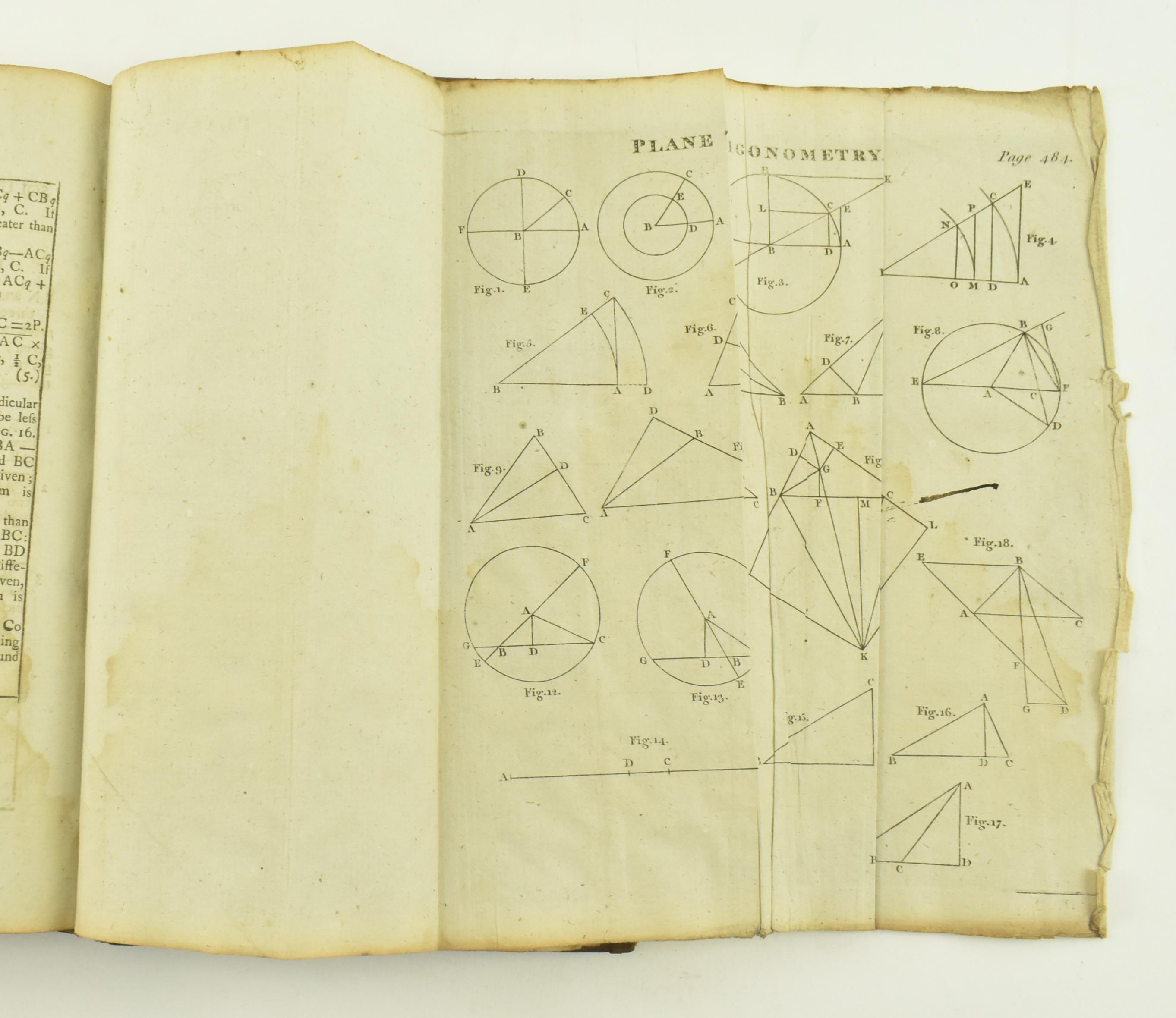 SIMSON, ROBERT. 1804 THE ELEMENTS OF EUCLID TWELFTH EDITION - Image 6 of 6