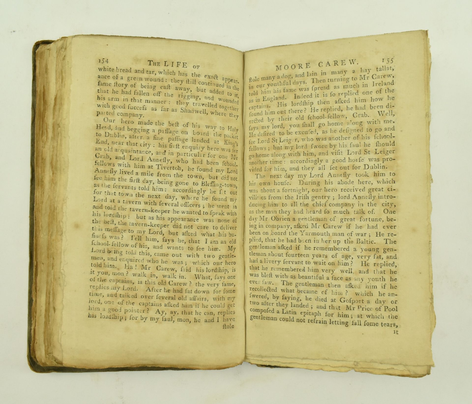 1793 & 1802 THE LIFE & ADVENTURES OF BAMPFYLDE-MOORE CAREW - Bild 5 aus 8
